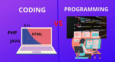 Coding vs Programming